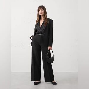 Banana Republic Black Wide Leg Pants